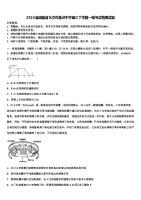 2026届湖南省长沙市重点中学高三下学期一模考试物理试题含解析