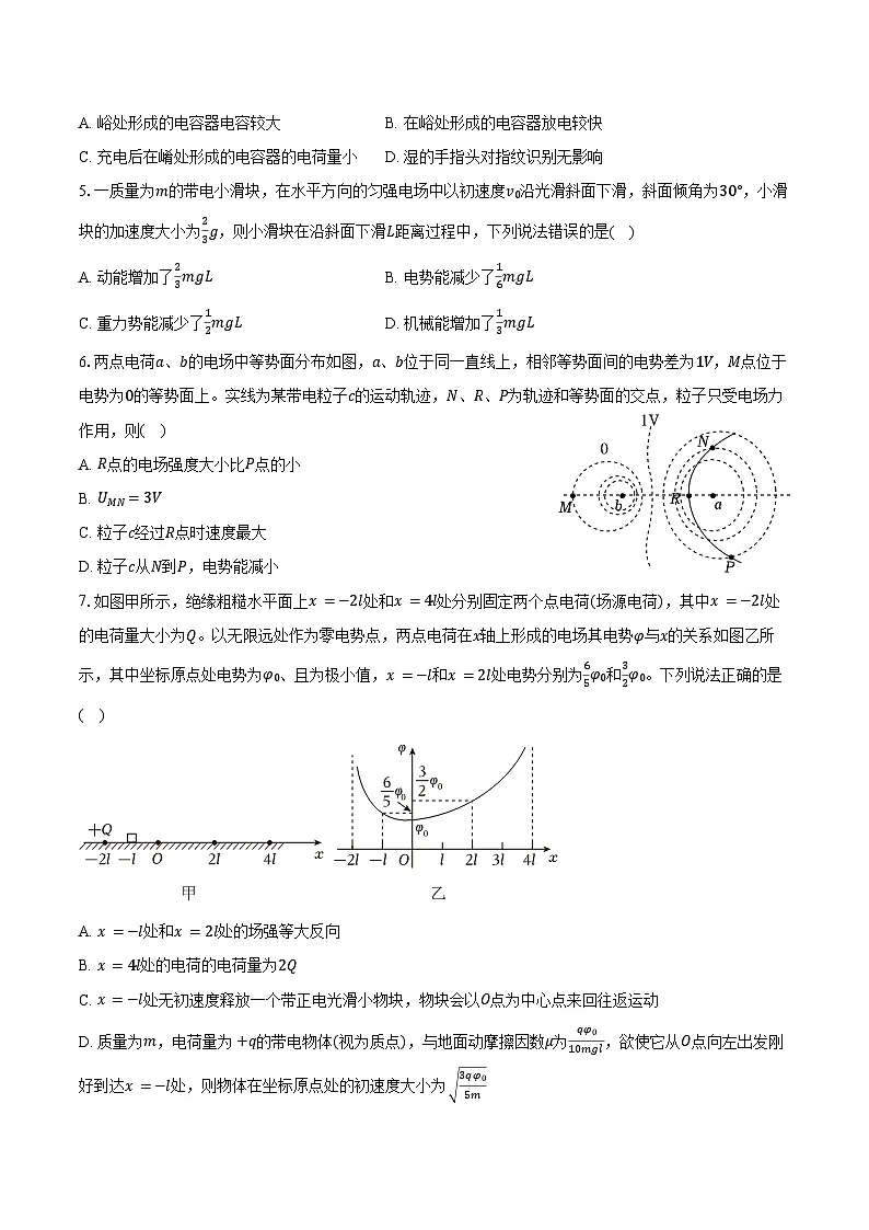 2025-2026学年陕西省西安八十五中高二(上)期末物理试卷(含答案)第2页