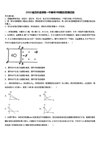 2026届吉林省通榆一中高考冲刺模拟物理试题含解析