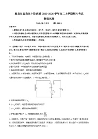 黑龙江省龙东十校联盟2025-2026学年高二上学期期末考试物理试卷（含解析）