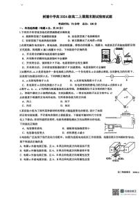 物理-四川省成都市树德中学2025-2026学年高二上学期期末试题及答案