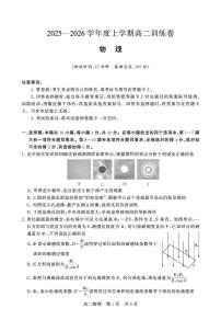 湖北荆州市2025-2026学年高二上学期期末考试物理试卷（含答案）