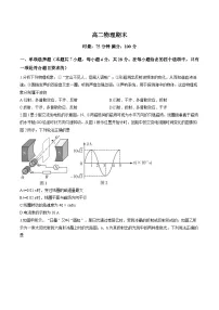 湖南省长郡中学2025-2026学年上学期期末高二物理试卷含答案