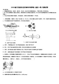 2026届江苏省连云港市高考冲刺押题（最后一卷）物理试卷含解析