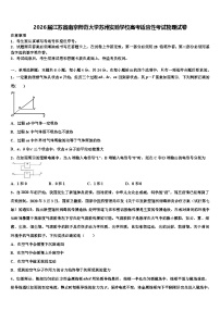 2026届江苏省南京师范大学苏州实验学校高考适应性考试物理试卷含解析