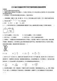 2026届江苏省南京市燕子矶中学高考物理全真模拟密押卷含解析
