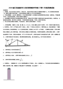 2026届江苏省南京市六合区程桥高级中学高三下第一次测试物理试题含解析