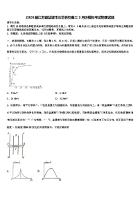 2026届江苏省盐城市示范名校高三3月份模拟考试物理试题含解析
