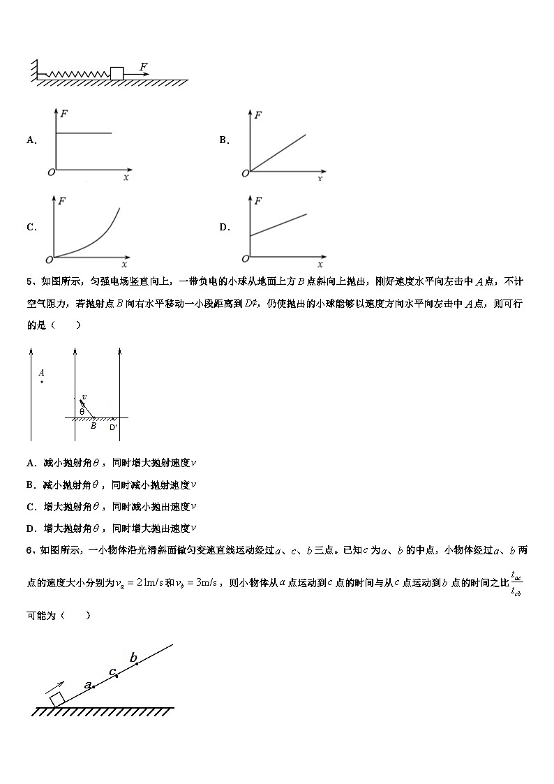 2026届辽宁省锦州市重点中学高考冲刺押题(最后一卷)物理试卷含解析第2页