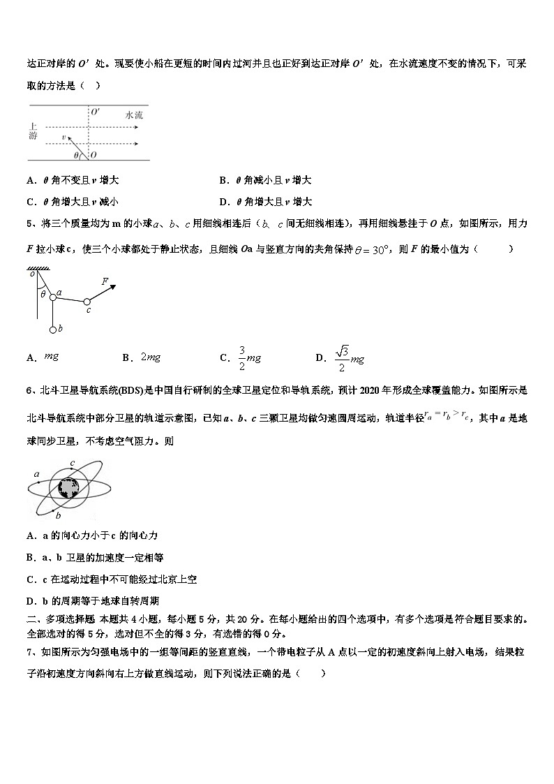 2026届山东省昌乐县第一中学高三最后一模物理试题含解析第2页