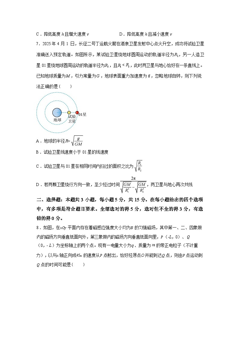 湖南省武冈市幸福富田高级中学2025-2026学年高三下学期开学考试物理试卷含答案第3页