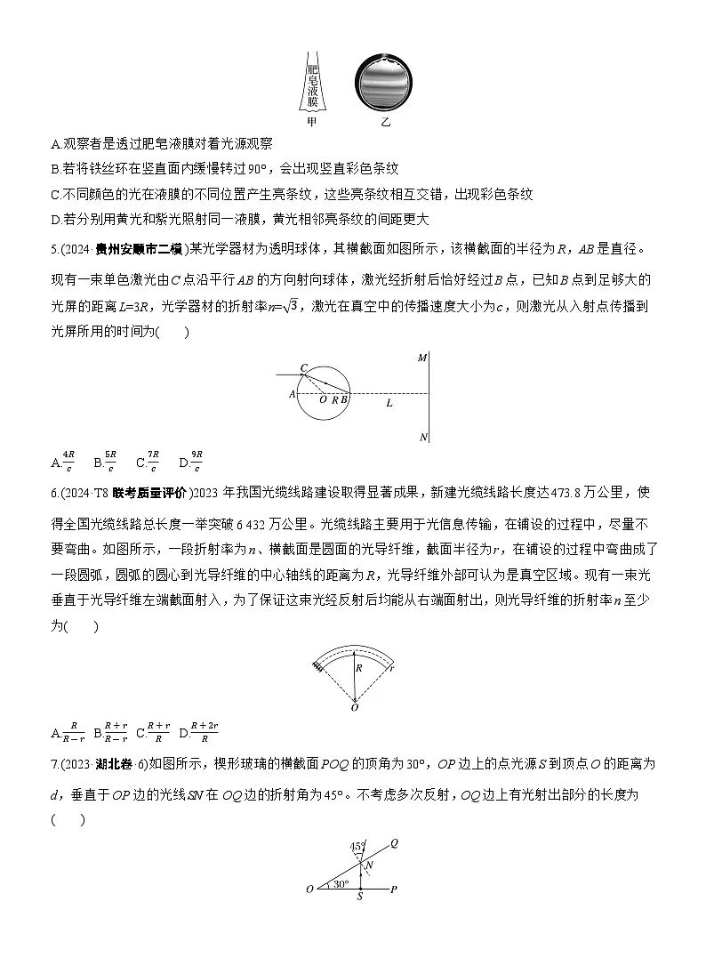 2026步步高-高三大二轮专题复习物理习题_热点16 光学 电磁波(含解析)第2页