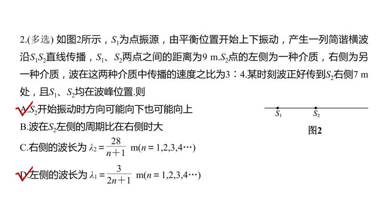 2020年高考物理二轮复习课件：第15课时 机械振动与机械波 光08