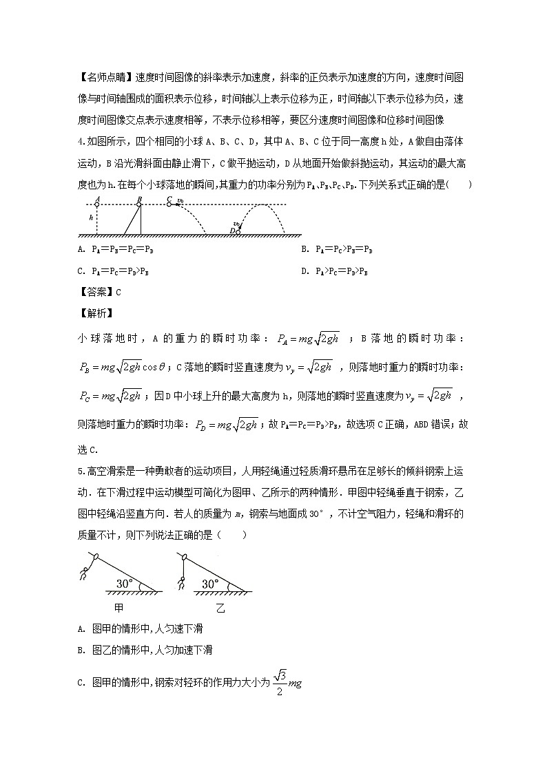 湖南省邵阳市邵东一中2020届高三上学期月考物理试题03