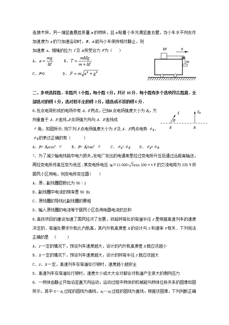 江苏省海安高级中学2020届高三物理模拟考试试题第2页