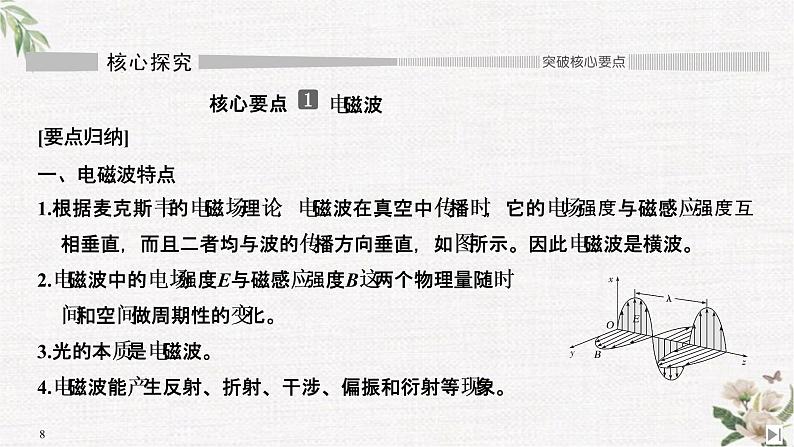 第5章 第3节 初识电磁波及其应用 第4节 初识光量子与量子世界 PPT课件第8页