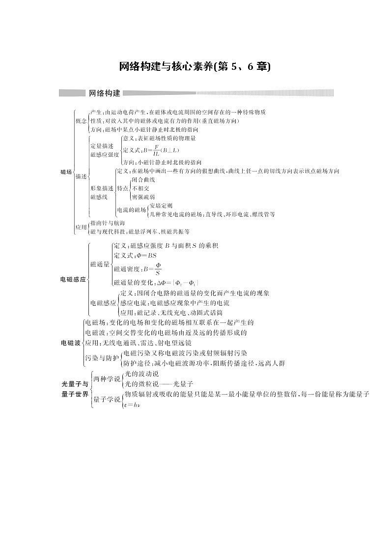 第6章 网络构建与核心素养(第5、6章) 教学讲义01