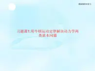 第5章　习题课1用牛顿运动定律解决动力学两类基本问题 课件