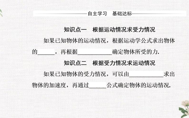 第四章 第五节 牛顿运动定律的应用 PPT课件03