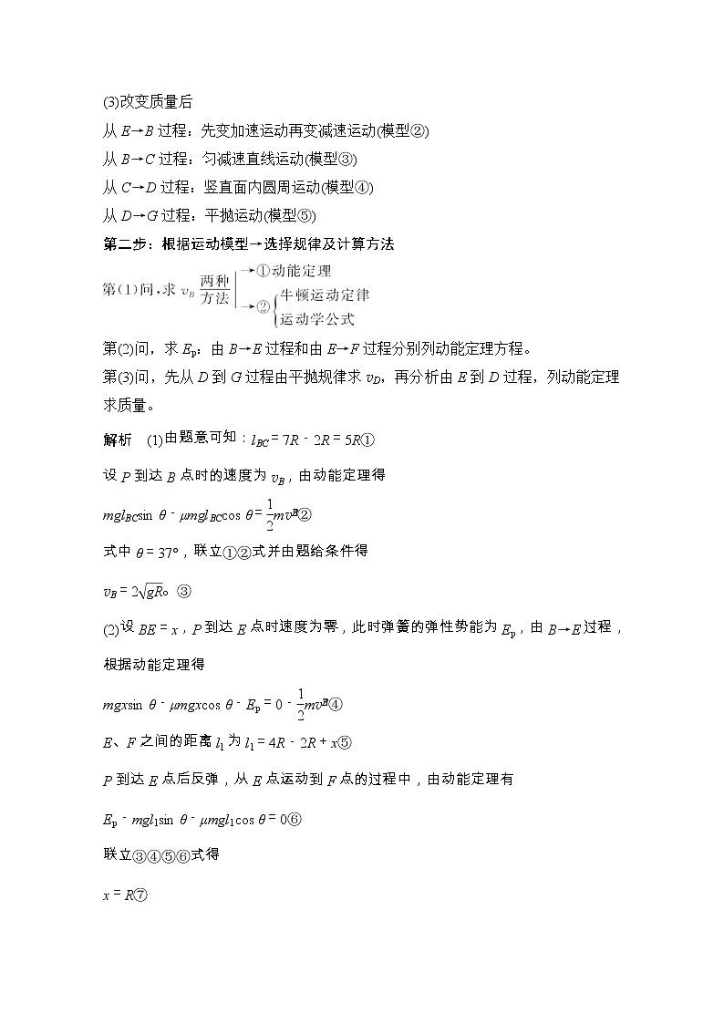 2021届高考物理粤教版一轮学案:第五章核心素养提升02