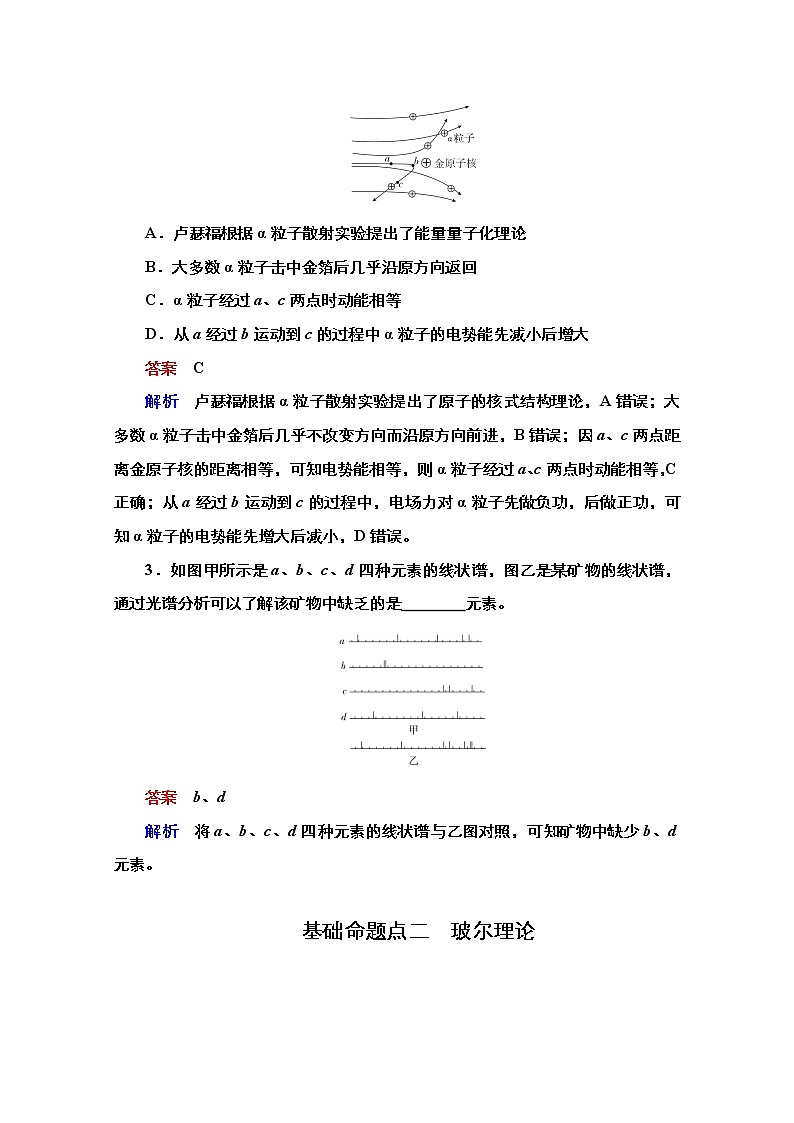 2021届高考物理人教版一轮创新教学案:第59讲 原子与原子核03