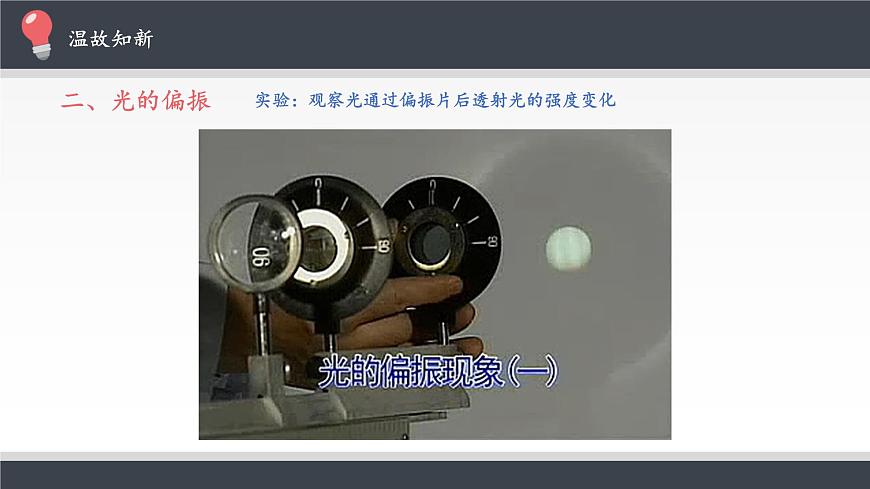 2021春人教版選擇性必修 第一冊(cè) 第四章　光  光的偏振  激光（課件）第6頁(yè)