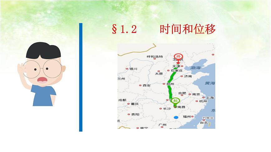 【高中物理﹒點(diǎn)石成金系列】1.2時(shí)間和位移第1頁