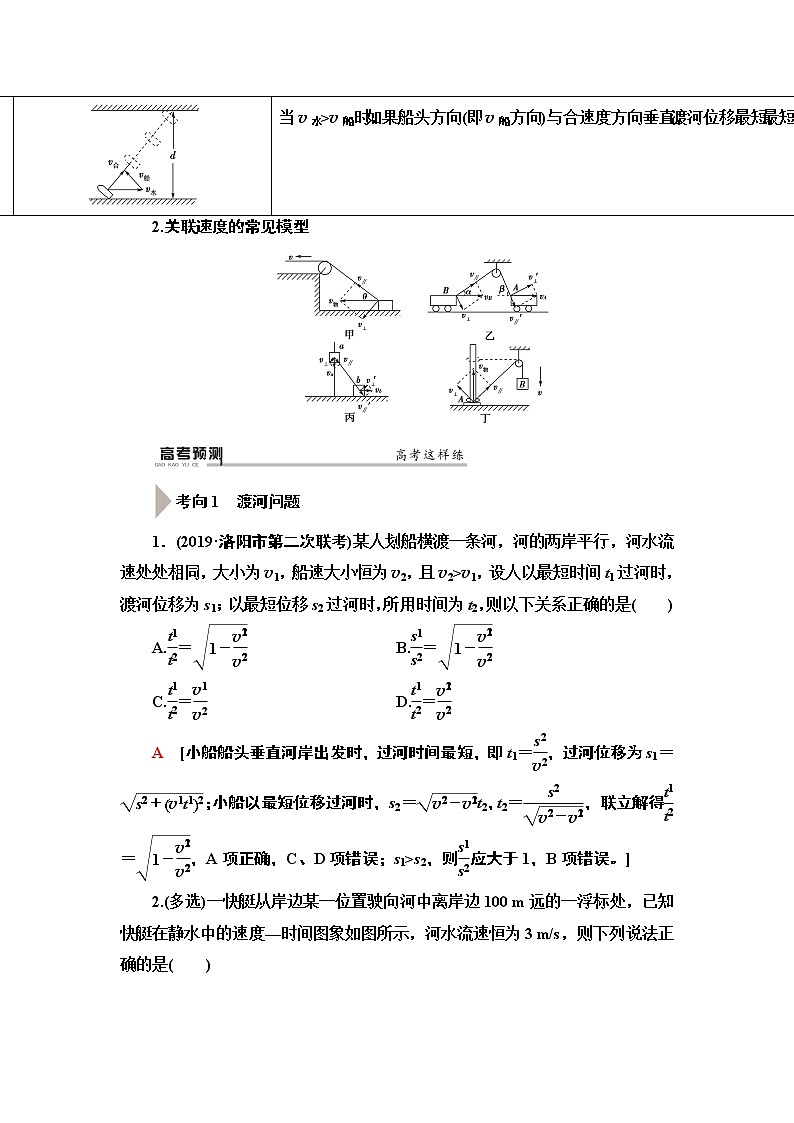 2020 第1部分 专题1 第3讲 抛体运动和圆周运动第3页