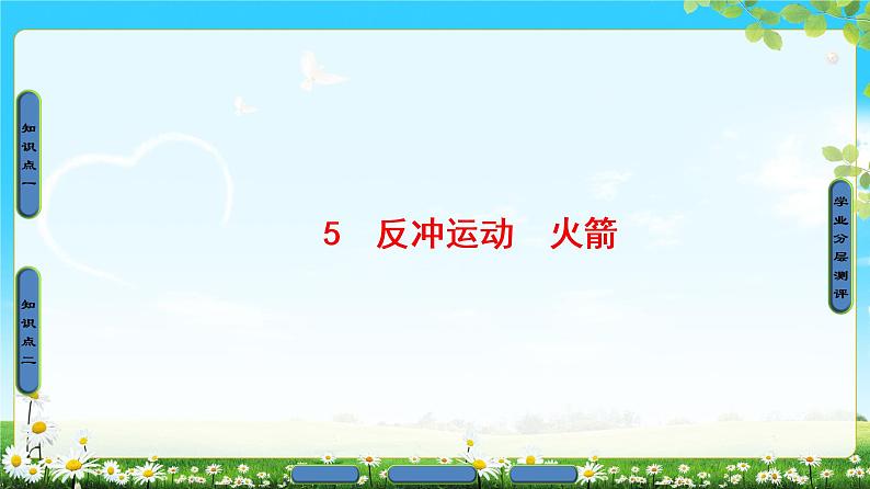 2018版高中物理(人教版)选修3-5同步课件:第16章 5 反冲运动 火箭01