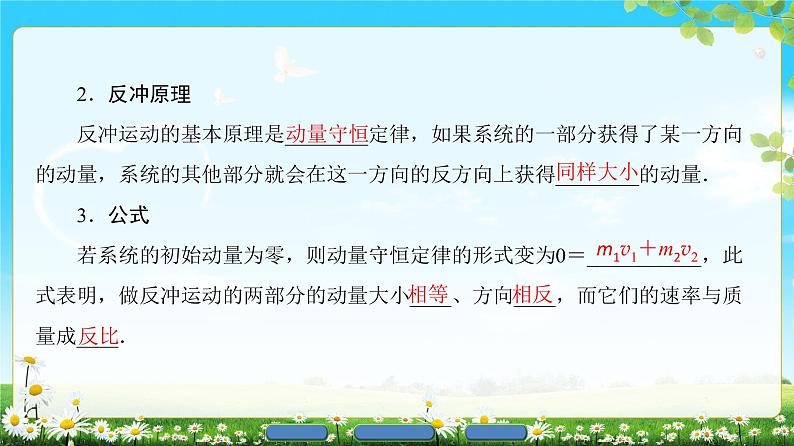 2018版高中物理(人教版)选修3-5同步课件:第16章 5 反冲运动 火箭04