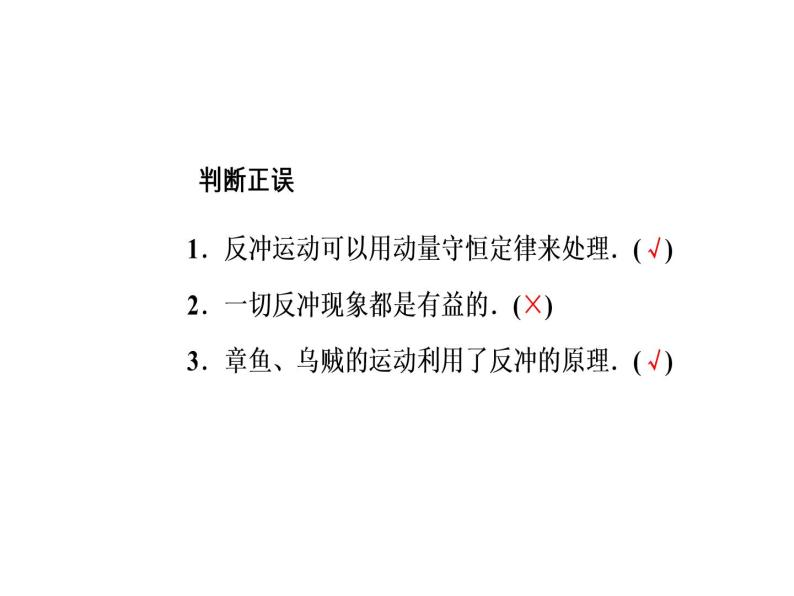 人教版物理选修3-5课件 第十六章　动量守恒定律 5反冲运动火箭06