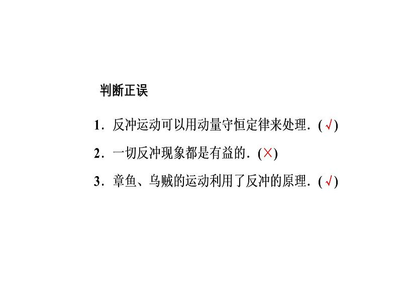 人教版物理选修3-5课件 第十六章 动量守恒定律 5反冲运动火箭06