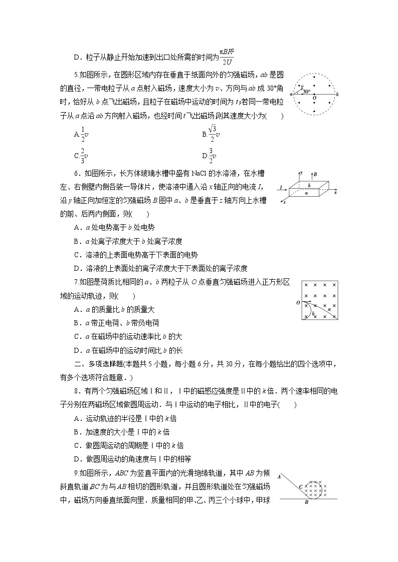 高中同步测试卷·人教物理选修3－1：高中同步测试卷（七） Word版含解析02