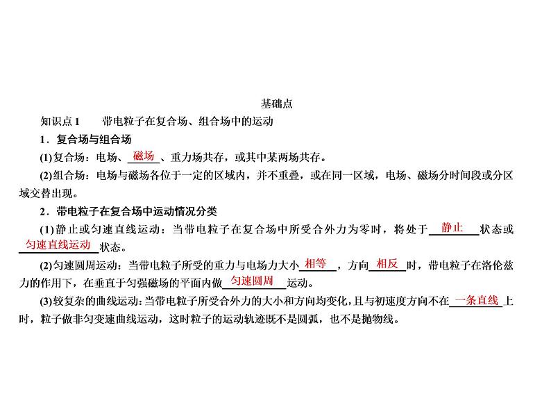 2021高考物理异构异模复习考案撬分法课件:专题九 磁场9-305