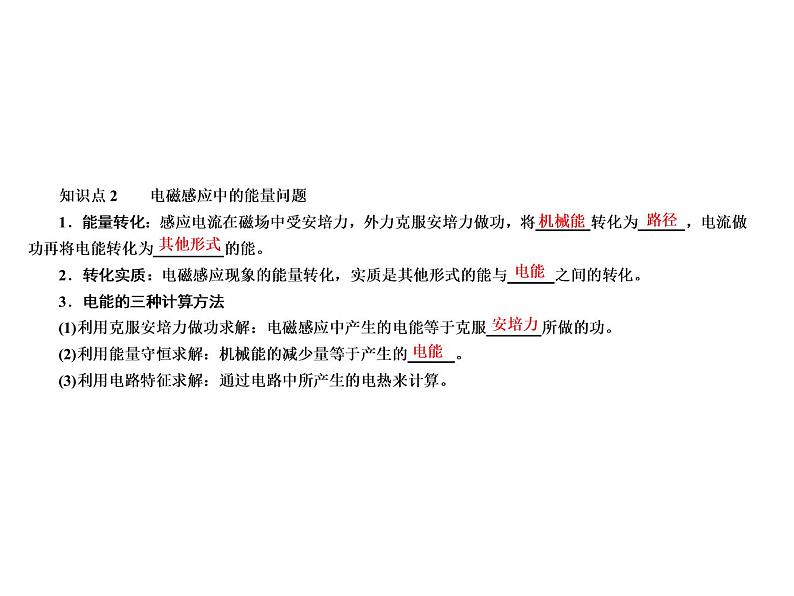 2021高考物理异构异模复习考案撬分法课件:专题十 电磁感应 10-406