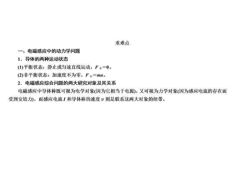 2021高考物理异构异模复习考案撬分法课件:专题十 电磁感应 10-407