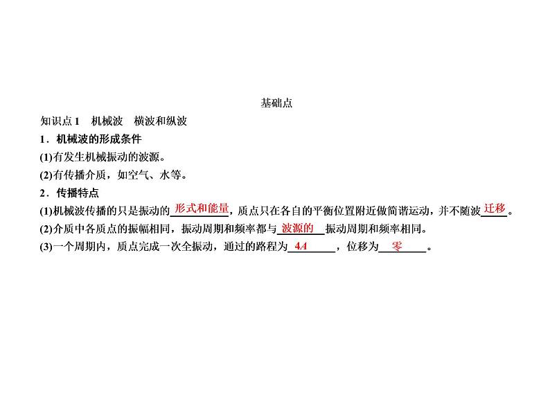 2021高考物理异构异模复习考案撬分法课件:专题十四 机械振动、机械波、光学、电磁波、相对论(选修3-4) 14-205