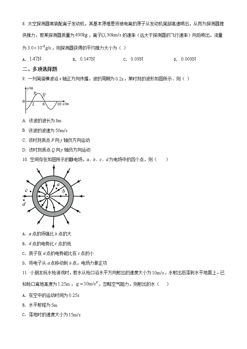 2020年海南省高考物理試卷精編原卷第3頁
