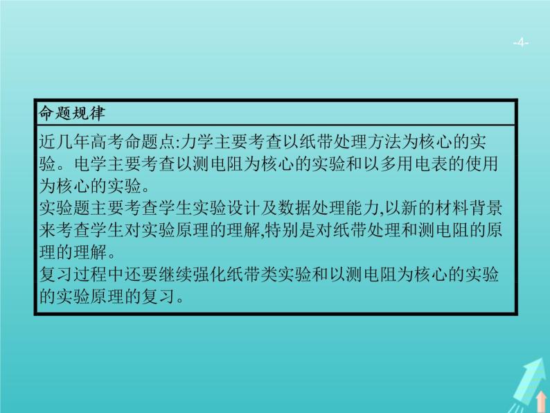 2021高考物理二轮复习第14讲力学实验课件04