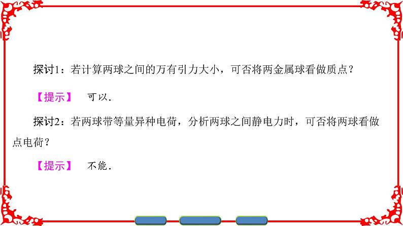 高中物理人教版选修3-1(课件)第一章 静电场 1-207