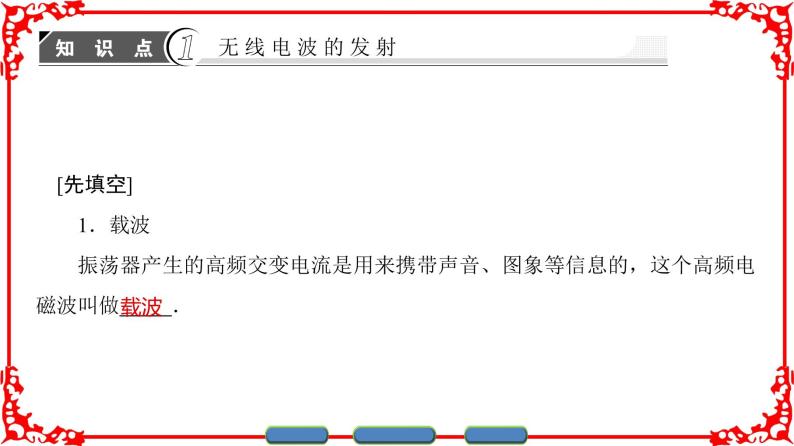 高中物理人教版选修1-1（课件）第四章 电磁波及其应用 303