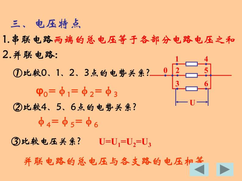 【人教版】选修（3-1）2.4《串联电路和并联电路》ppt课件05