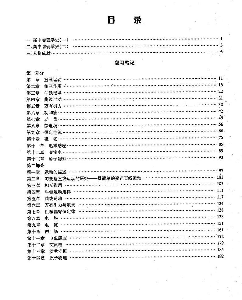 【物理】状元笔记第1页