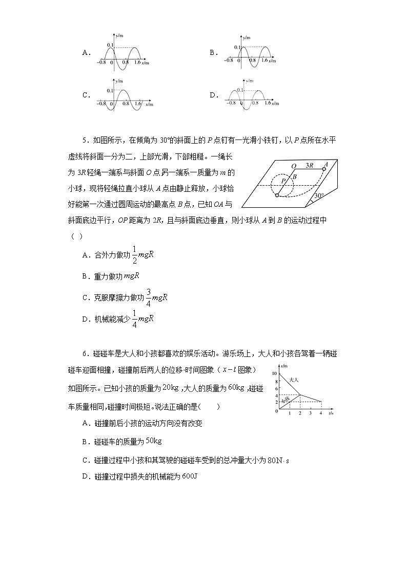 2021届河北省高考压轴卷之物理Word版含答案解析02