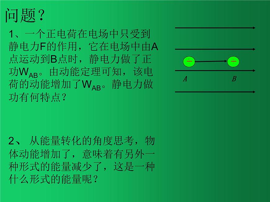 人教版（2019）高中物理必修三10.1《電勢(shì)能和電勢(shì)》第2頁
