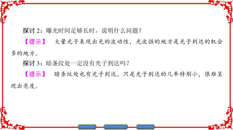 高中物理人教版选修3-5（课件）第十七章 波粒二象性 4 概率波 5 不确定性关系08