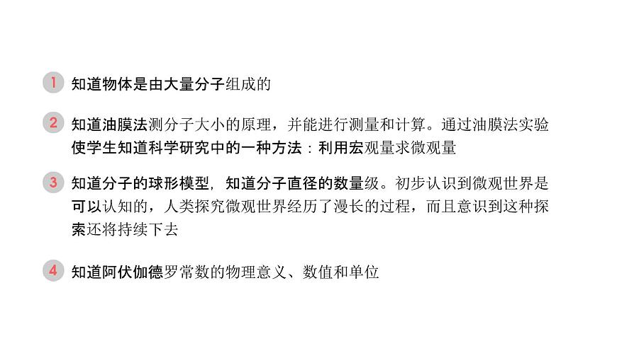 人教版(2019)高中物理選擇性必修三課件 1.2《實(shí)驗(yàn):用油膜法估測(cè)油酸分子的大小》第2頁
