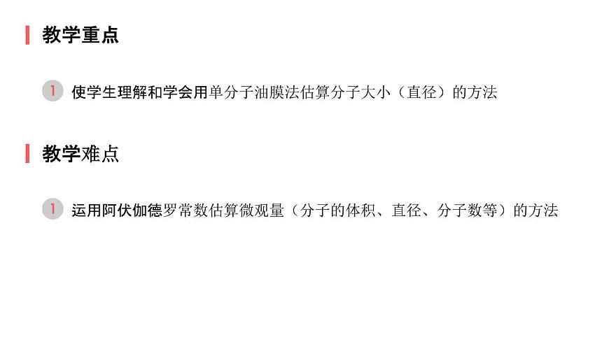 人教版(2019)高中物理選擇性必修三課件 1.2《實(shí)驗(yàn):用油膜法估測(cè)油酸分子的大小》第3頁