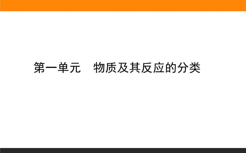 高中化学苏教版必修第一册：1.1+物质及其反应的分类(课件+教案)01