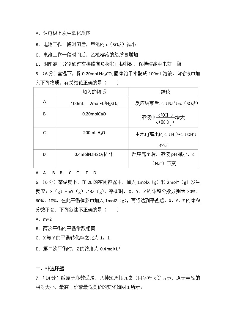 2015年天津市高考化学试卷第2页
